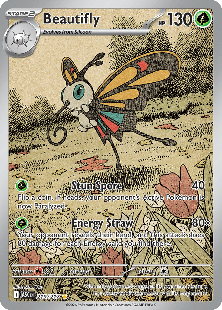 Beautifly — Ascended Heroes #219