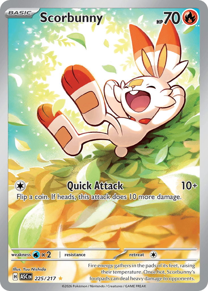 Scorbunny — Ascended Heroes #225
