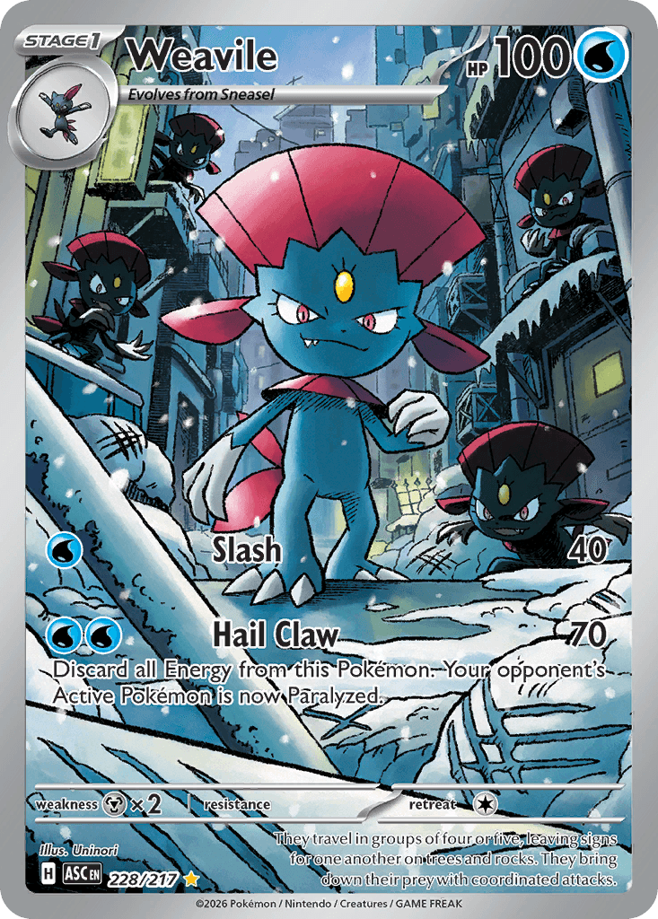 Weavile — Ascended Heroes #228