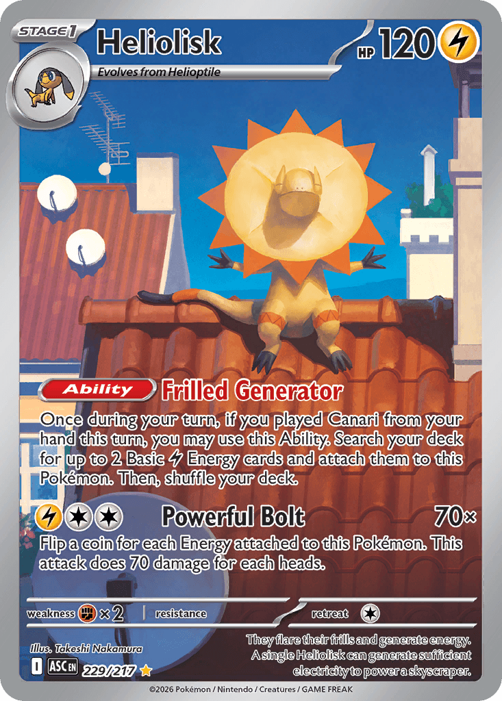 Heliolisk — Ascended Heroes #229