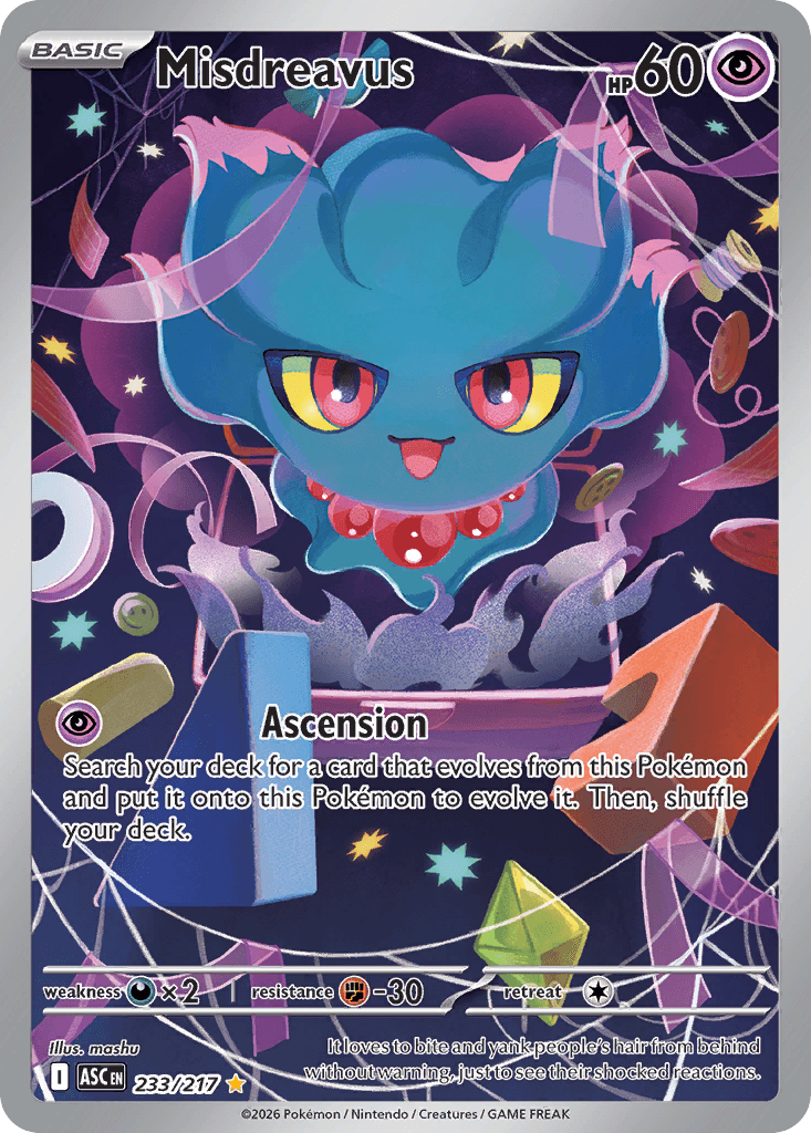 Misdreavus — Ascended Heroes #233