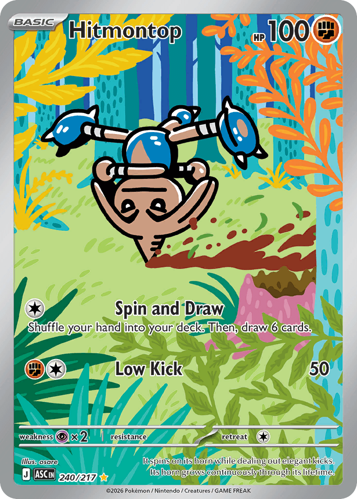 Hitmontop — Ascended Heroes #240