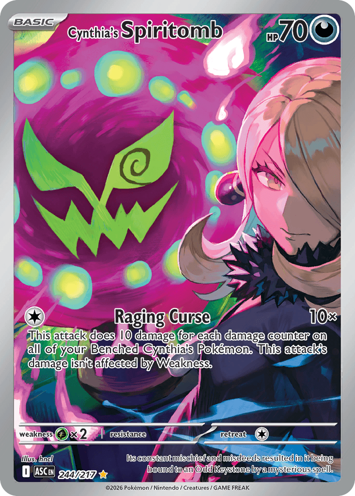 Cynthia's Spiritomb — Ascended Heroes #244