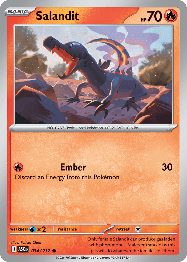 Salandit — Ascended Heroes #34