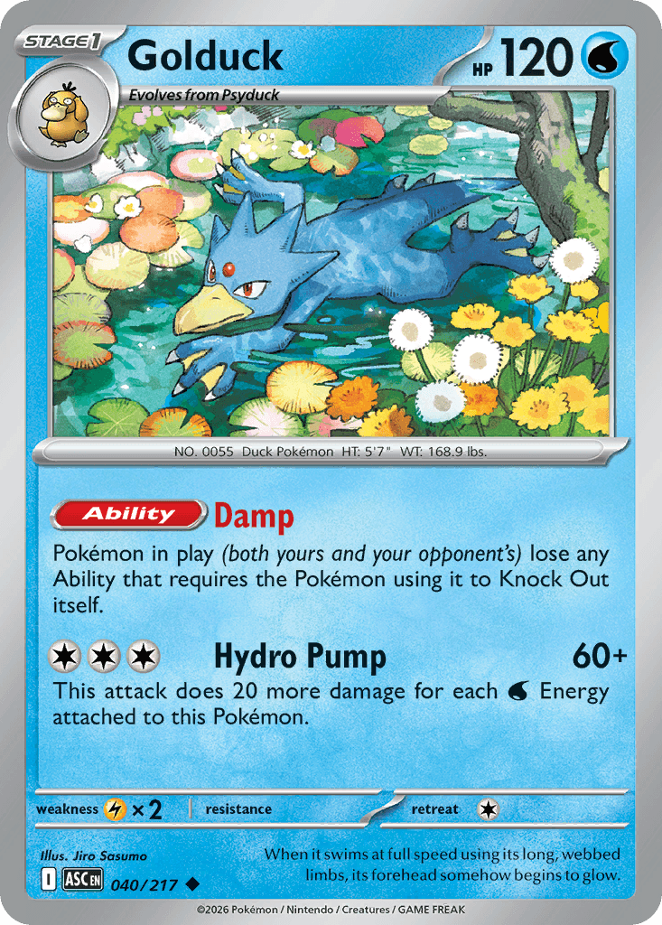 Golduck — Ascended Heroes #40