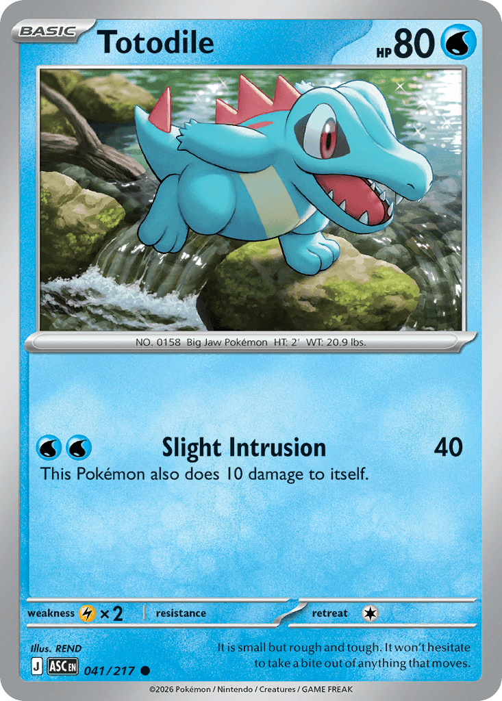 Totodile — Ascended Heroes #41