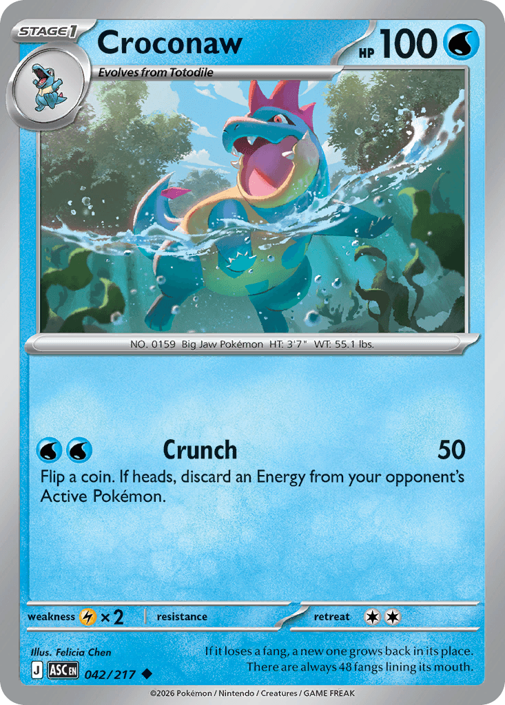 Croconaw — Ascended Heroes #42