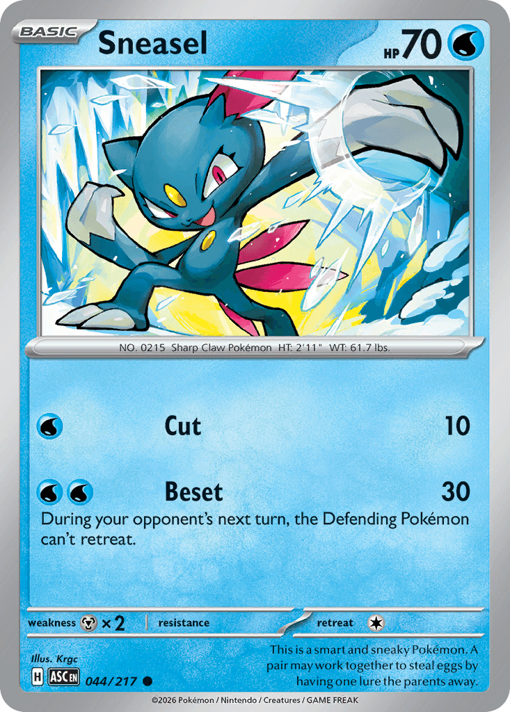 Sneasel — Ascended Heroes #44