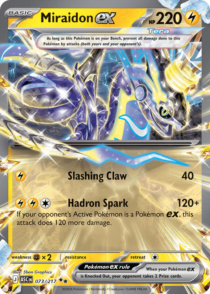 Miraidon ex — Ascended Heroes #73
