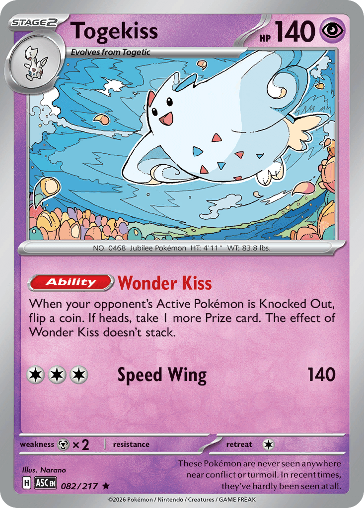 Togekiss — Ascended Heroes #82