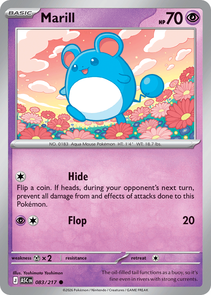 Marill — Ascended Heroes #83
