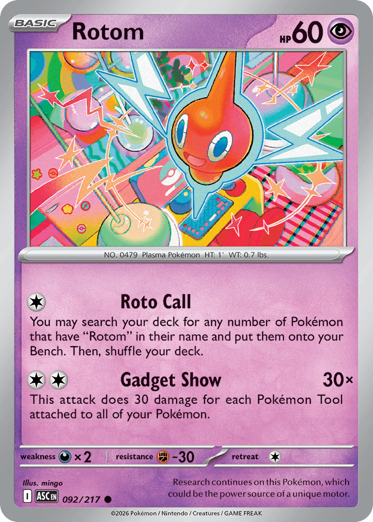 Rotom — Ascended Heroes #92