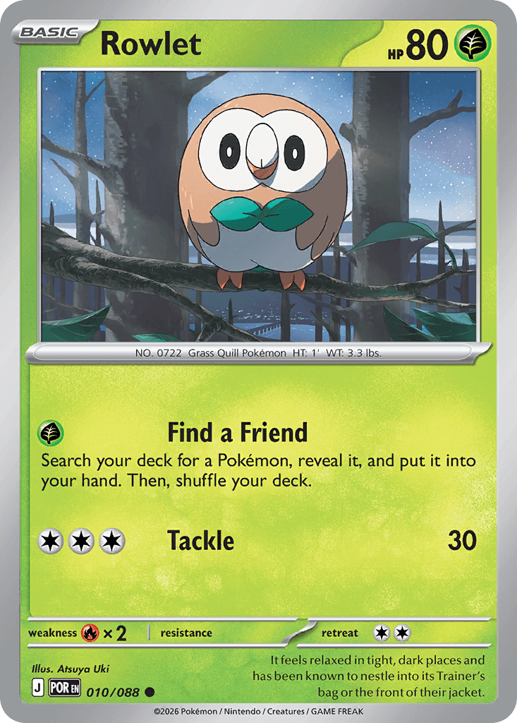Rowlet — Perfect Order #10