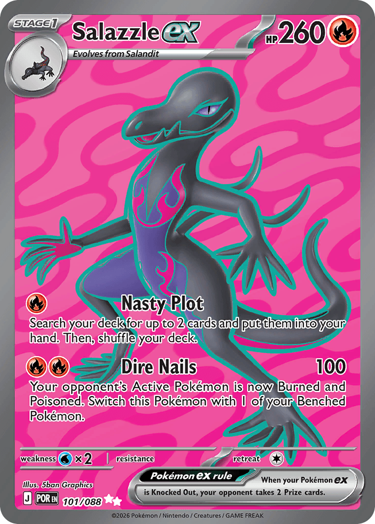 Salazzle ex — Perfect Order #101