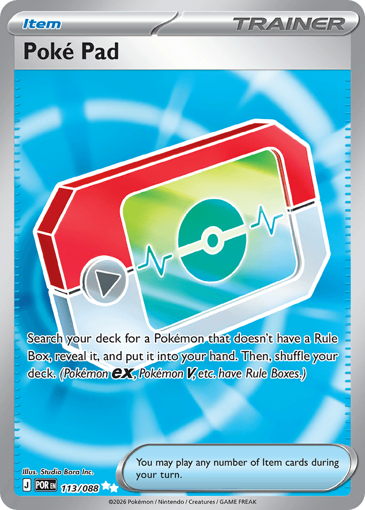 Poké Pad — Perfect Order #113