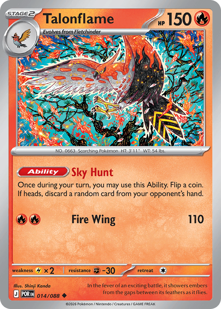 Talonflame — Perfect Order #14