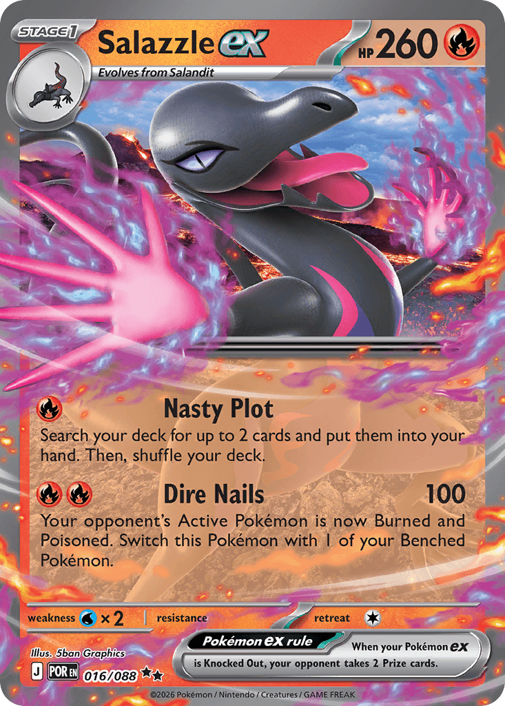 Salazzle ex — Perfect Order #16