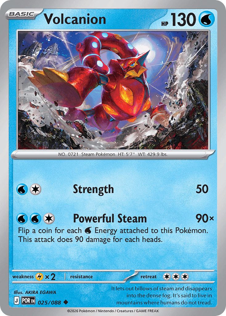 Volcanion — Perfect Order #25