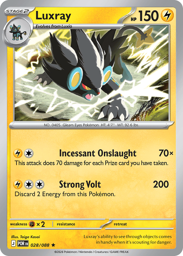 Luxray — Perfect Order #28