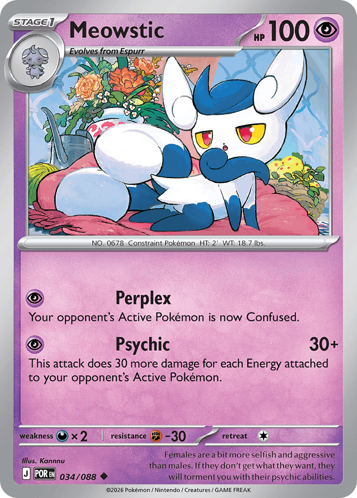 Meowstic — Perfect Order #34