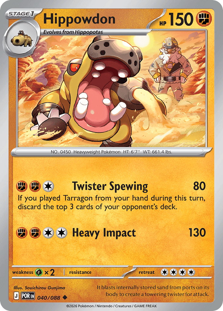 Hippowdon — Perfect Order #40