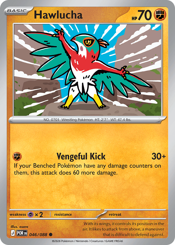 Hawlucha — Perfect Order #46
