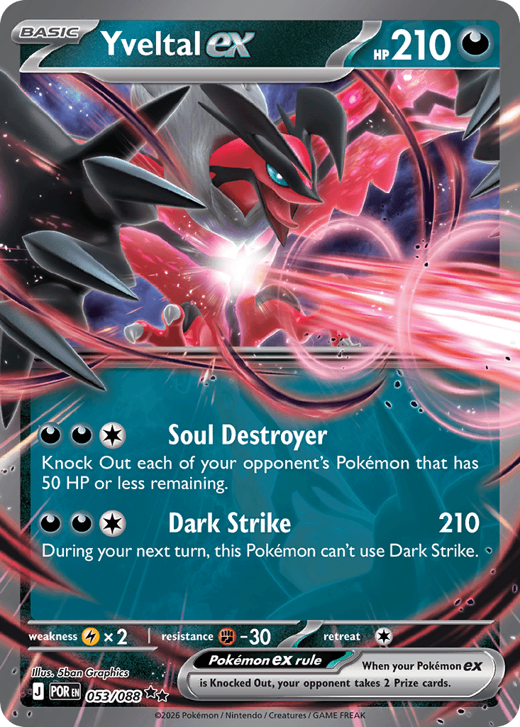 Yveltal ex — Perfect Order #53