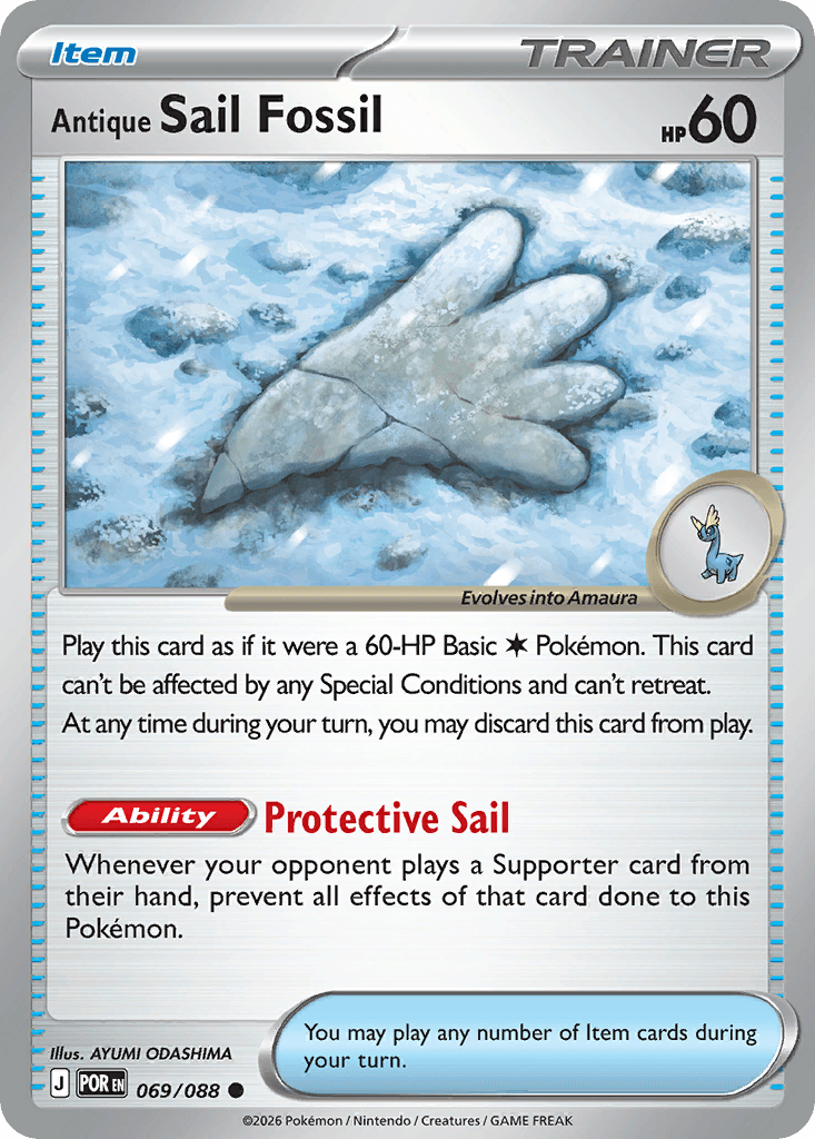 Antique Sail Fossil — Perfect Order #69