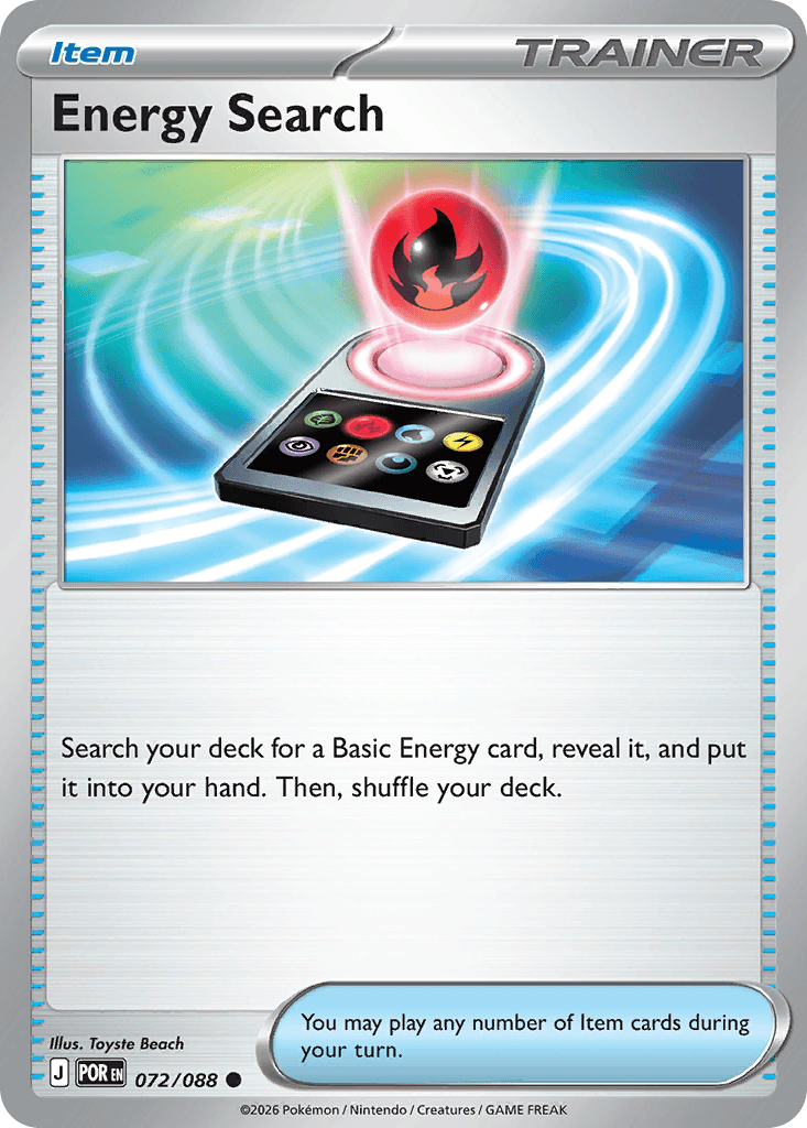 Energy Search — Perfect Order #72