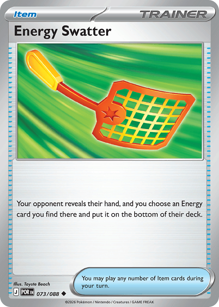 Energy Swatter — Perfect Order #73