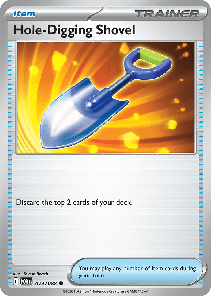 Hole-Digging Shovel — Perfect Order #74