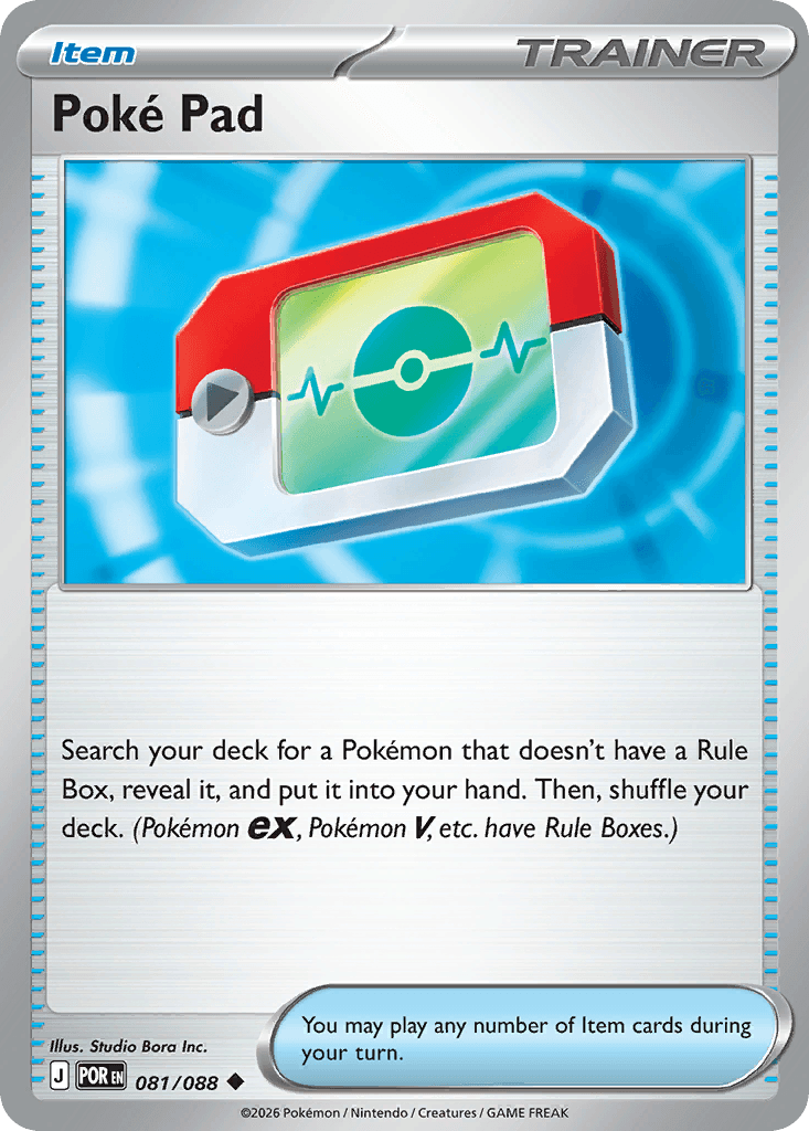 Poké Pad — Perfect Order #81