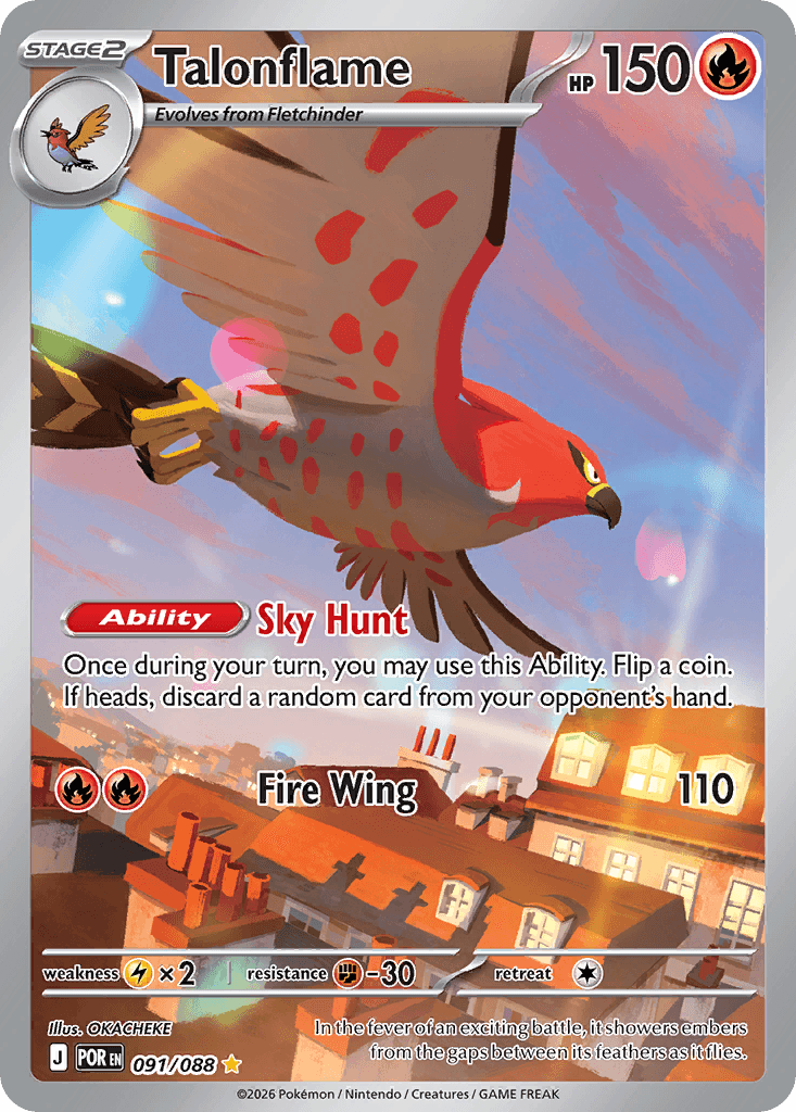 Talonflame — Perfect Order #91