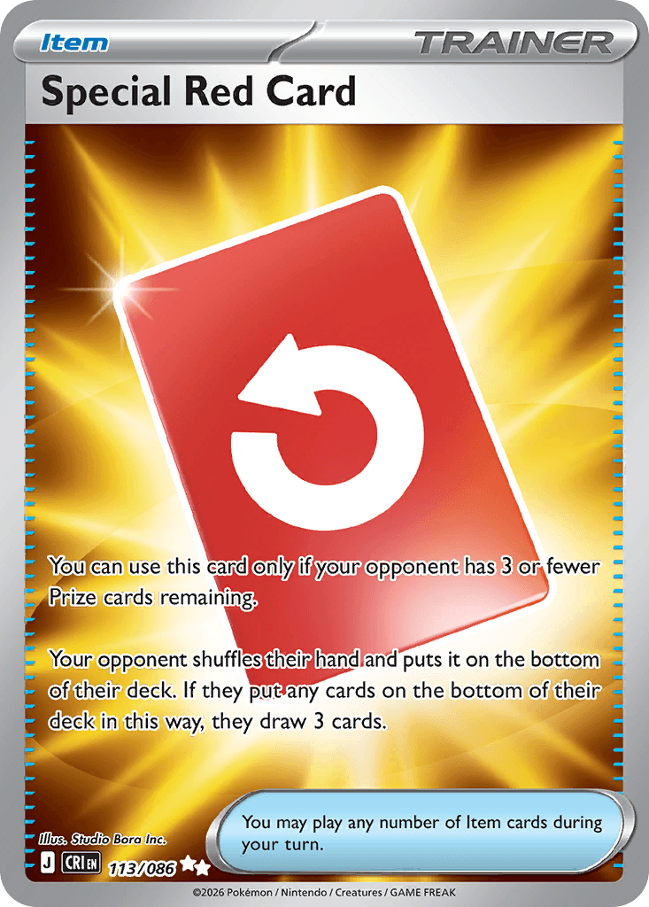 Special Red Card — Chaos Rising #113