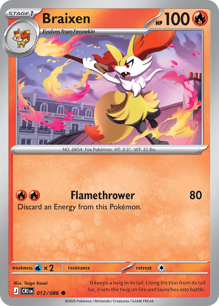 Braixen — Chaos Rising #12
