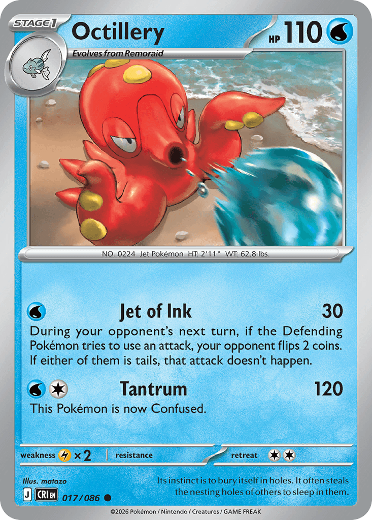 Octillery — Chaos Rising #17