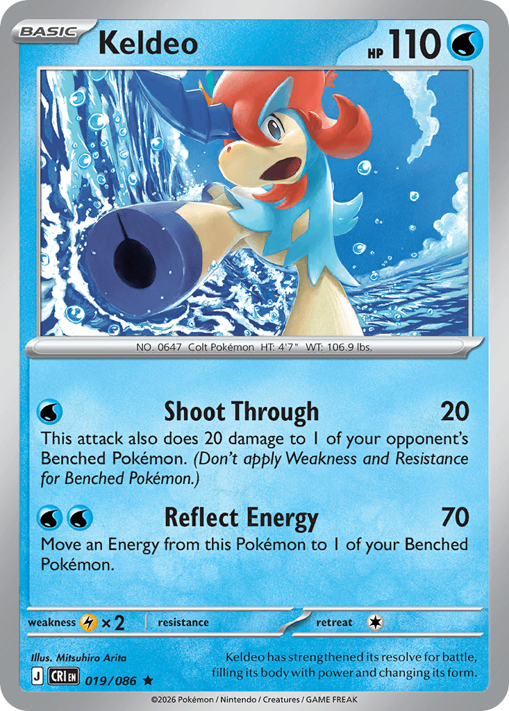 Keldeo — Chaos Rising #19
