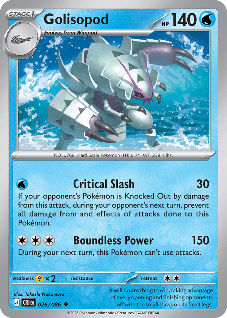 Golisopod — Chaos Rising #26