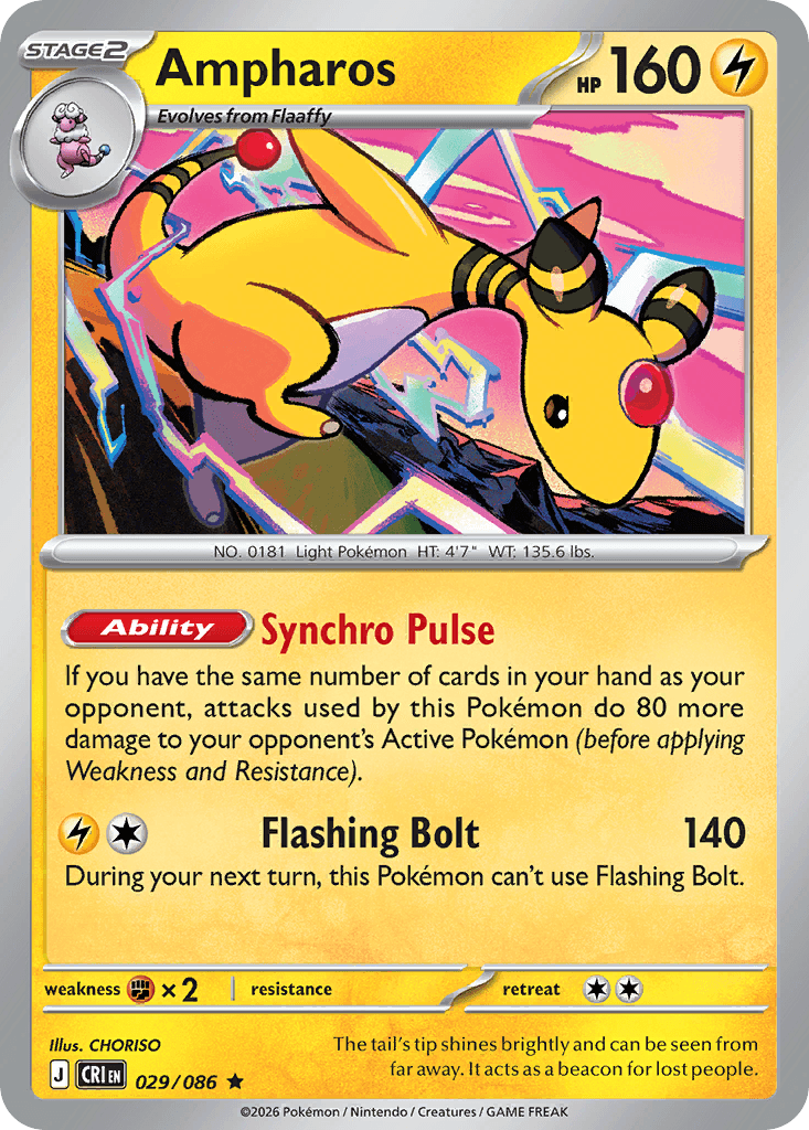 Ampharos — Chaos Rising #29
