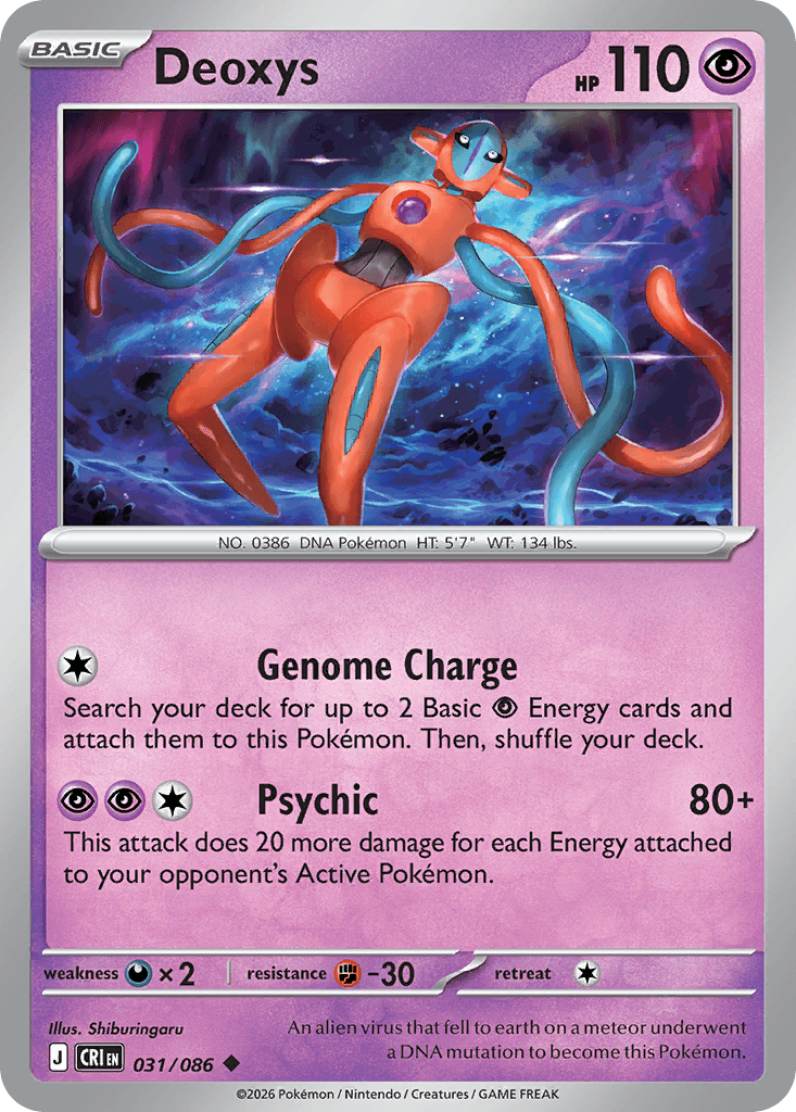 Deoxys — Chaos Rising #31
