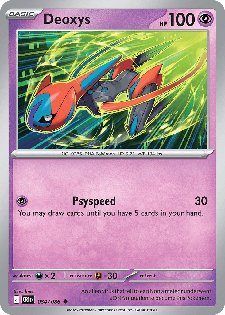 Deoxys — Chaos Rising #34