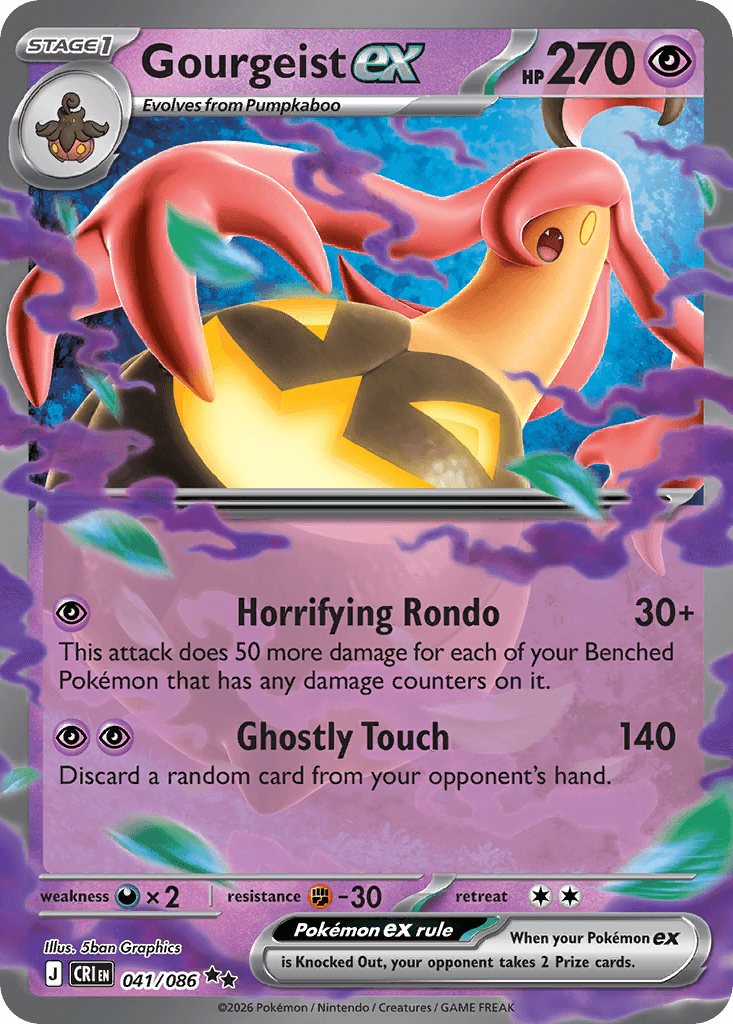 Gourgeist ex — Chaos Rising #41