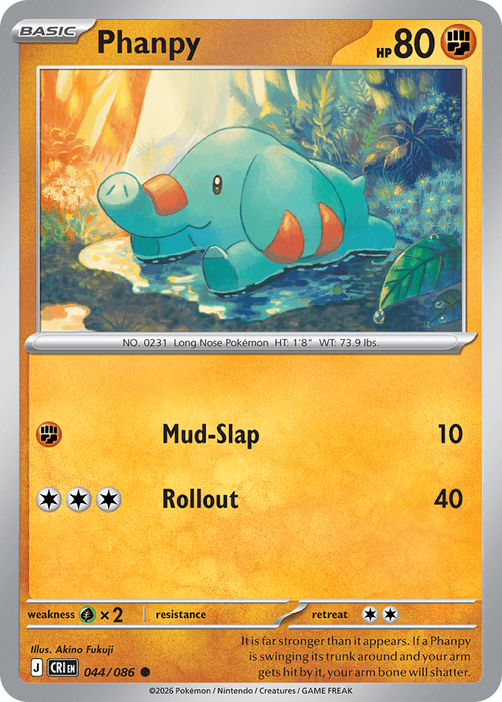 Phanpy — Chaos Rising #44