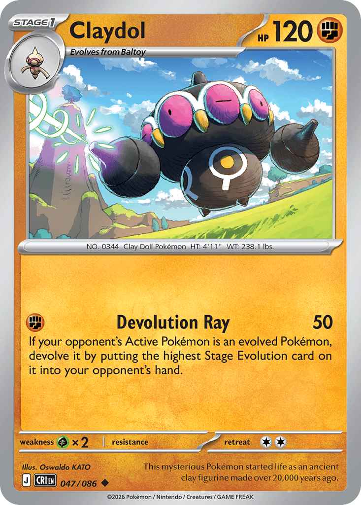 Claydol — Chaos Rising #47