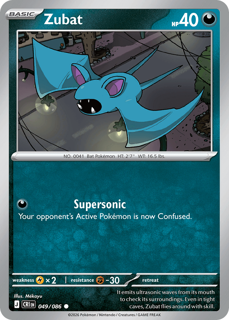 Zubat — Chaos Rising #49