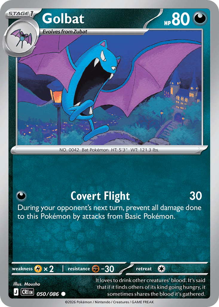 Golbat — Chaos Rising #50