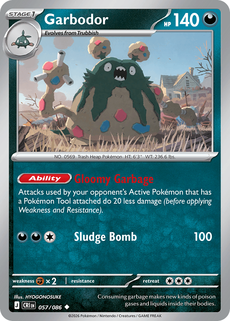 Garbodor — Chaos Rising #57