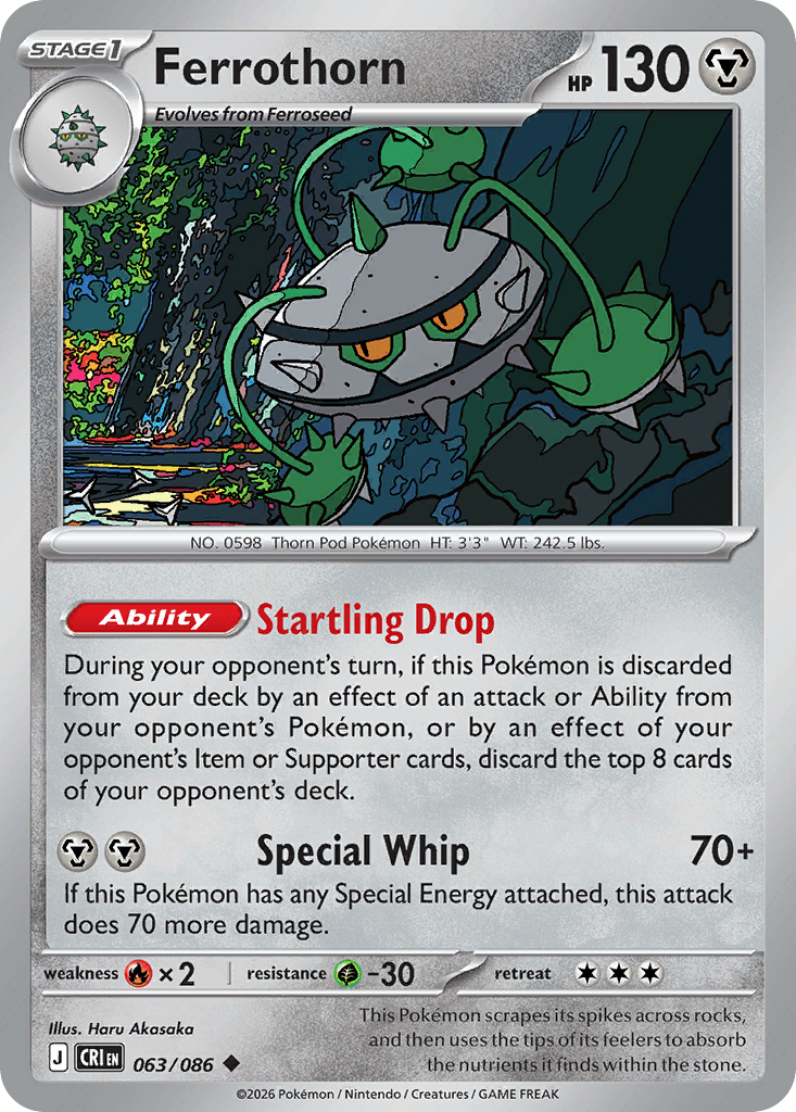 Ferrothorn — Chaos Rising #63