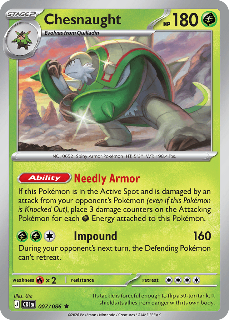 Chesnaught — Chaos Rising #7