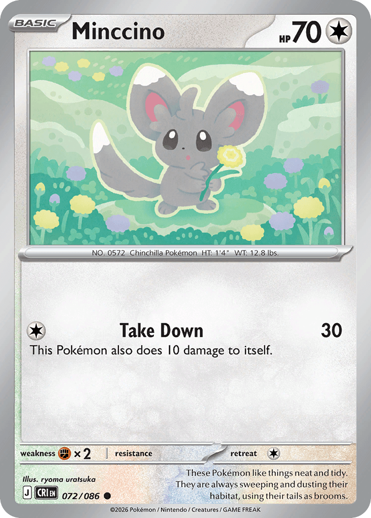 Minccino — Chaos Rising #72